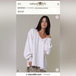 Kick back Natural Life sweatshirt